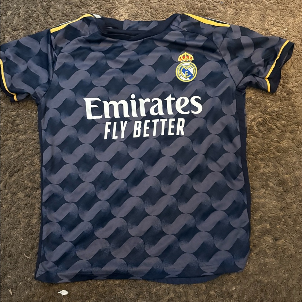 Kids Navy Soccer Jersey